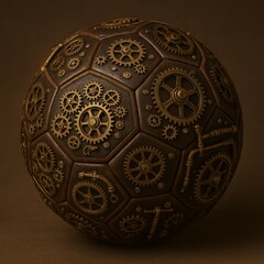 Victorian-era soccer ball
