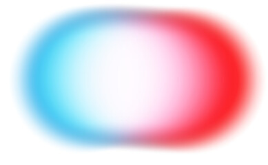 vibrant color gradients shape cutout on transparent background, abstract glowing multicolored blurred gradients shape, color spots cutout on transparent background