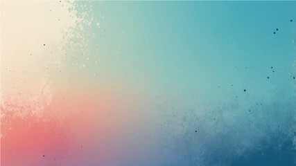 Abstract sky blue grunge background with halftone effect .
