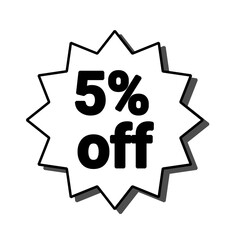 Exclusive 5% Off Discount Offer Limited Time Savings on Select Items