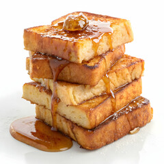 Delicious Golden French Toast Stack: Recipe & Photography