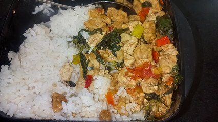 pilaf with rice