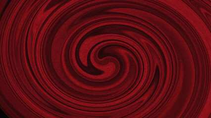 Abstract vortex on metallic black red, soft background	