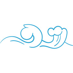 Ocean Wave Line