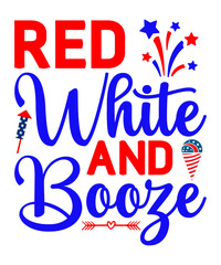 Red white and booze