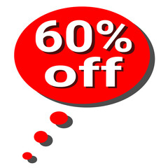 Sixty Percent Off Sale! Huge Discounts on Products, Limited Time Offer, Shop Now and Save Big