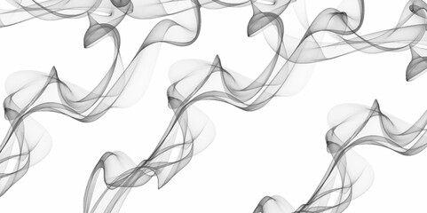 Naklejka premium smoke in white background surrealistic, Abstract grey smoke on white background. Explosion dust isolated on white background. abstract art, movement of smoke fire design. light and shadows.