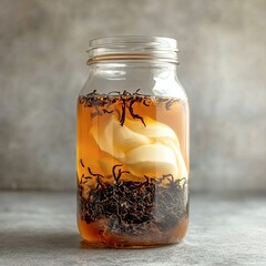 Tea infused beverage preparation