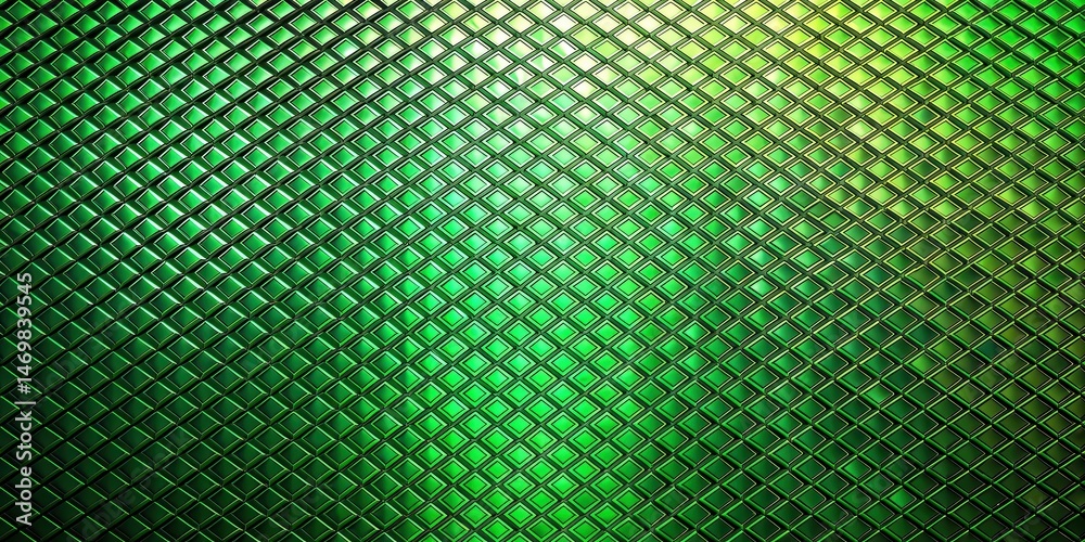 Poster Abstract Green Diamond Pattern Texture Background  A Seamless, Repeating Design with a Gradient Effect