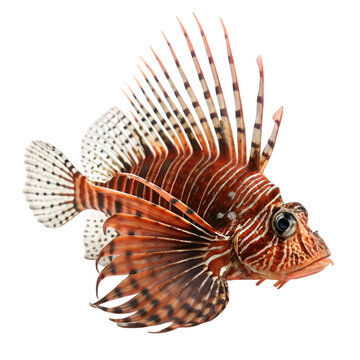 Devil fish isolated on transparent background