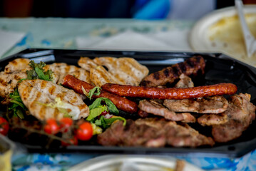 grilled pork ribs