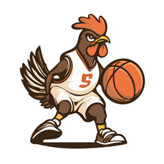 basketball player cartoon © PUSPO