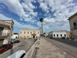 Martano, old town in Puglia, Italy