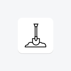Digging Tools, vector, pixel perfect, illustrator file