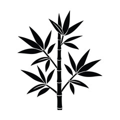 Bamboo Leaves Nature Vector Illustration