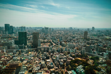 Obraz premium 東京・港区の都市風景