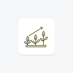 Bio Growth, vector, pixel perfect, illustrator file