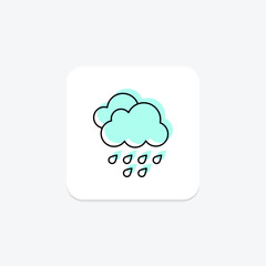 Rain-fed Land, vector, pixel perfect, illustrator file