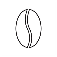 Coffe icon outline vector