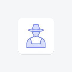 Hay In Sunset, vector, pixel perfect, illustrator file