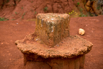 Bauxite Quarry near Otranto, Puglia, Italy