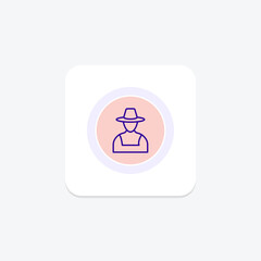 Hay In Sunset, vector, pixel perfect, illustrator file