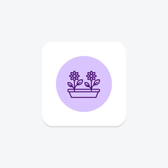 Garden Bed Prep, vector, pixel perfect, illustrator file