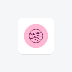 Obraz premium Pulse Fields, vector, pixel perfect, illustrator file