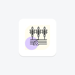 Path Through Crops, vector, pixel perfect, illustrator file