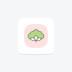 Cotton Field Breeze, vector, pixel perfect, illustrator file