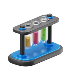 Science and Labolatory 3D Illustrations