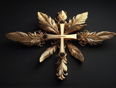 "Elegant Holy Saturday Graphic with Decorative Typography"