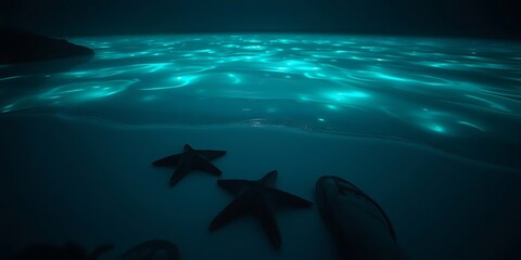 Beautiful sunrise over the sea.Tropical beach with palm trees and sea - summer resort at sunset. Closeup sea sand beach. Panoramic beach landscape. Inspire tropical beach seascape horizon. Orange and 
