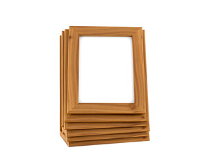 Pile of Wooden Picture Frames