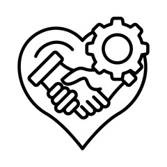 Volunteer Work Icon
