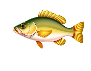 Fototapeta premium Realistic illustration of a fish
