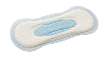 Isolated Sanitary Pad