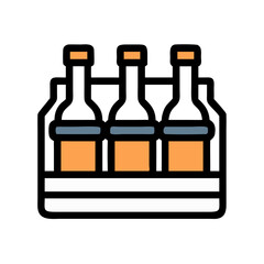 Beer Pack Beverage Drink Icon Design