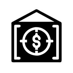 Secure Finance Vault Storage Icon Design