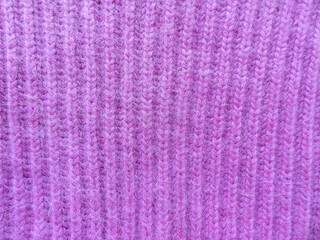 Obraz premium Angora knit fabric in bright violet color