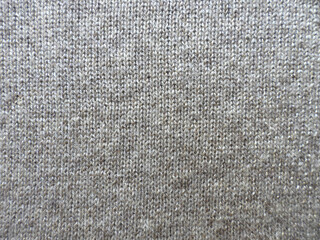 Cashmere knit fabric with glitter threads