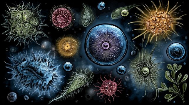 A Collection of Protists and Other Single-celled Life Forms