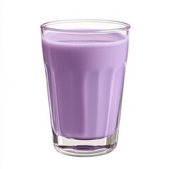 Purple drink in a glass