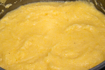 frying pan with potatoes