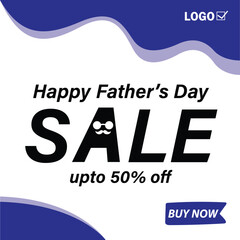 Sale Poster of Happy Father's Day