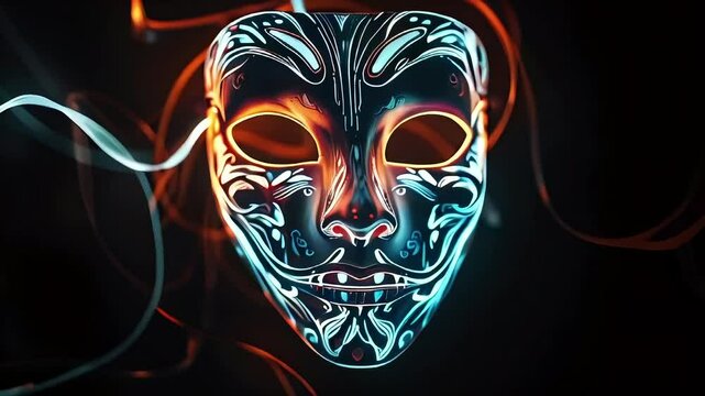 the mask neon
