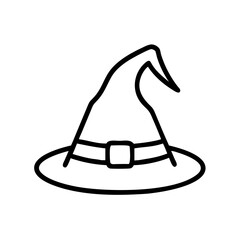 Witch Hat Costume Icon Design