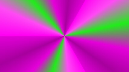 Abstract radial gradient in vibrant pink and lime green hues
