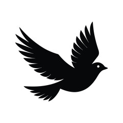 Bird Flight Universal Vector Silhouette