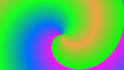 Psychedelic swirl of vibrant rainbow hues (1)
